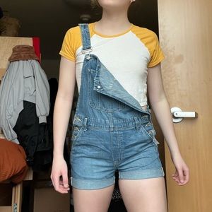 Overall Shorts